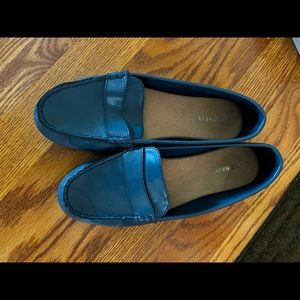 Blue old navy slip on shoes